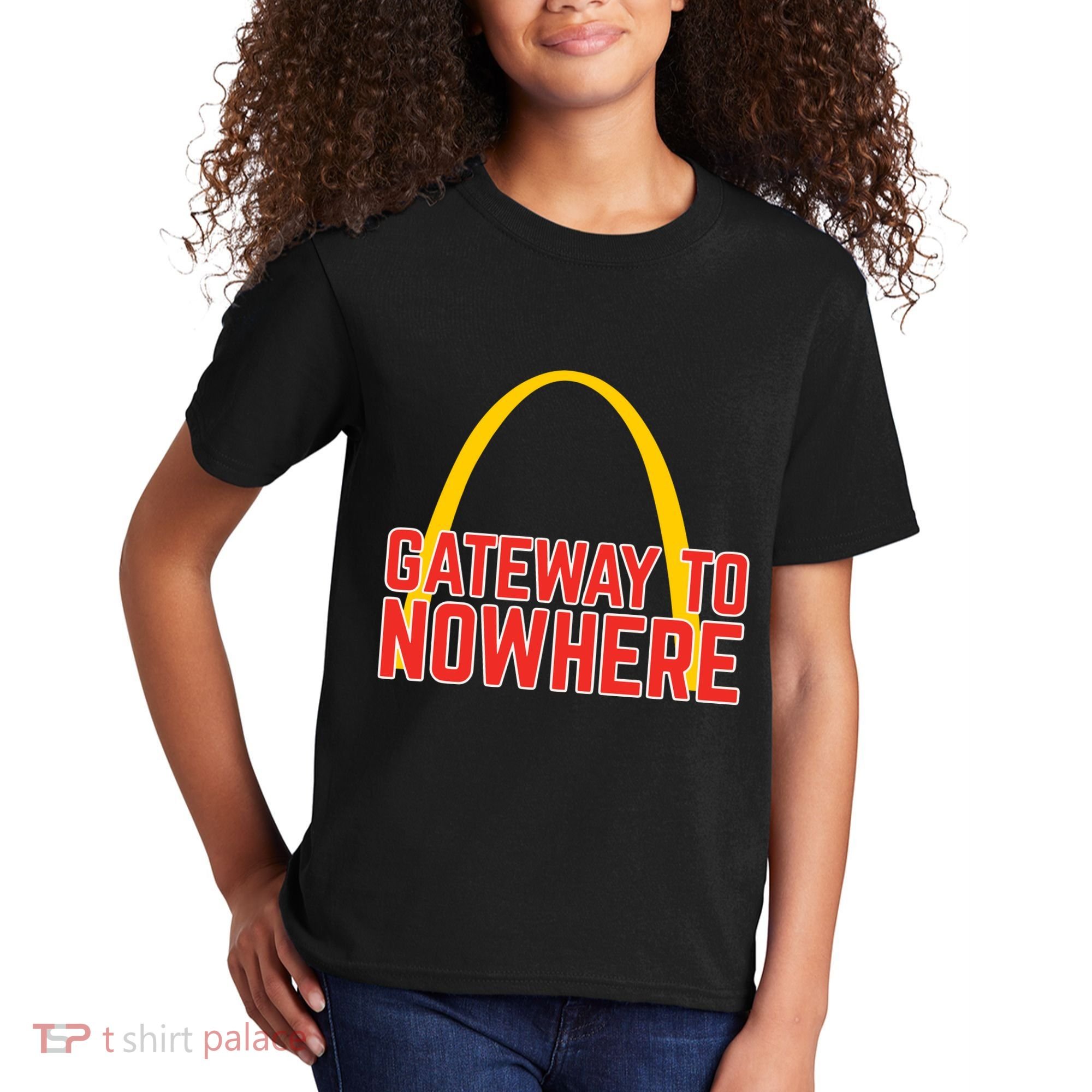 Obvious Shirts Gateway To Nowhere Kids T-Shirt