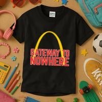 Obvious Shirts Gateway To Nowhere Kids T-Shirt thumb 3