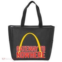 Obvious Shirts Gateway To Nowhere Tote Bag thumb 0