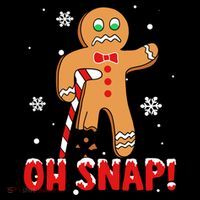 Oh Snap Gingerbread Christmas Xmas Happy Holiday Gift Coffee Mug thumb 5