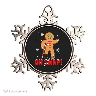 Oh Snap Gingerbread Christmas Xmas Happy Holiday Gift Ornament