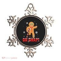 Oh Snap Gingerbread Christmas Xmas Happy Holiday Gift Ornament thumb 0