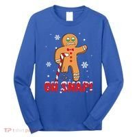 Oh Snap Gingerbread Christmas Xmas Happy Holiday Gift Long Sleeve Shirt thumb 0