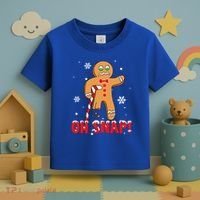 Oh Snap Gingerbread Christmas Xmas Happy Holiday Gift Toddler T-Shirt thumb 3