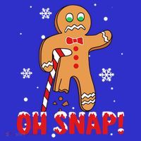 Oh Snap Gingerbread Christmas Xmas Happy Holiday Gift Women's T-Shirt thumb 6