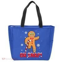 Oh Snap Gingerbread Christmas Xmas Happy Holiday Gift Tote Bag thumb 0