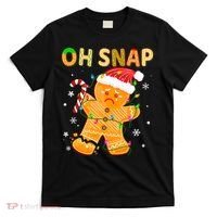 Oh Snap Gingerbread Man Christmas Cookie Costume Baking Team T-Shirt thumb 0