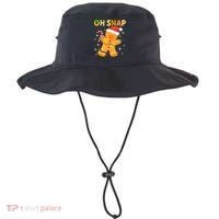Oh Snap Gingerbread Man Christmas Cookie Costume Baking Team Bucket Hat thumb 0