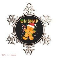 Oh Snap Gingerbread Man Christmas Cookie Costume Baking Team Ornament thumb 0