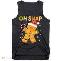Oh Snap Gingerbread Man Christmas Cookie Costume Baking Team Tank Top thumb 0