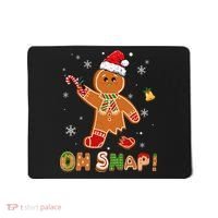 Oh Snap Gingerbread Christmas holiday  Mousepad thumb 0