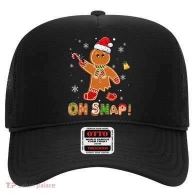 Oh Snap Gingerbread Christmas holiday  Hat