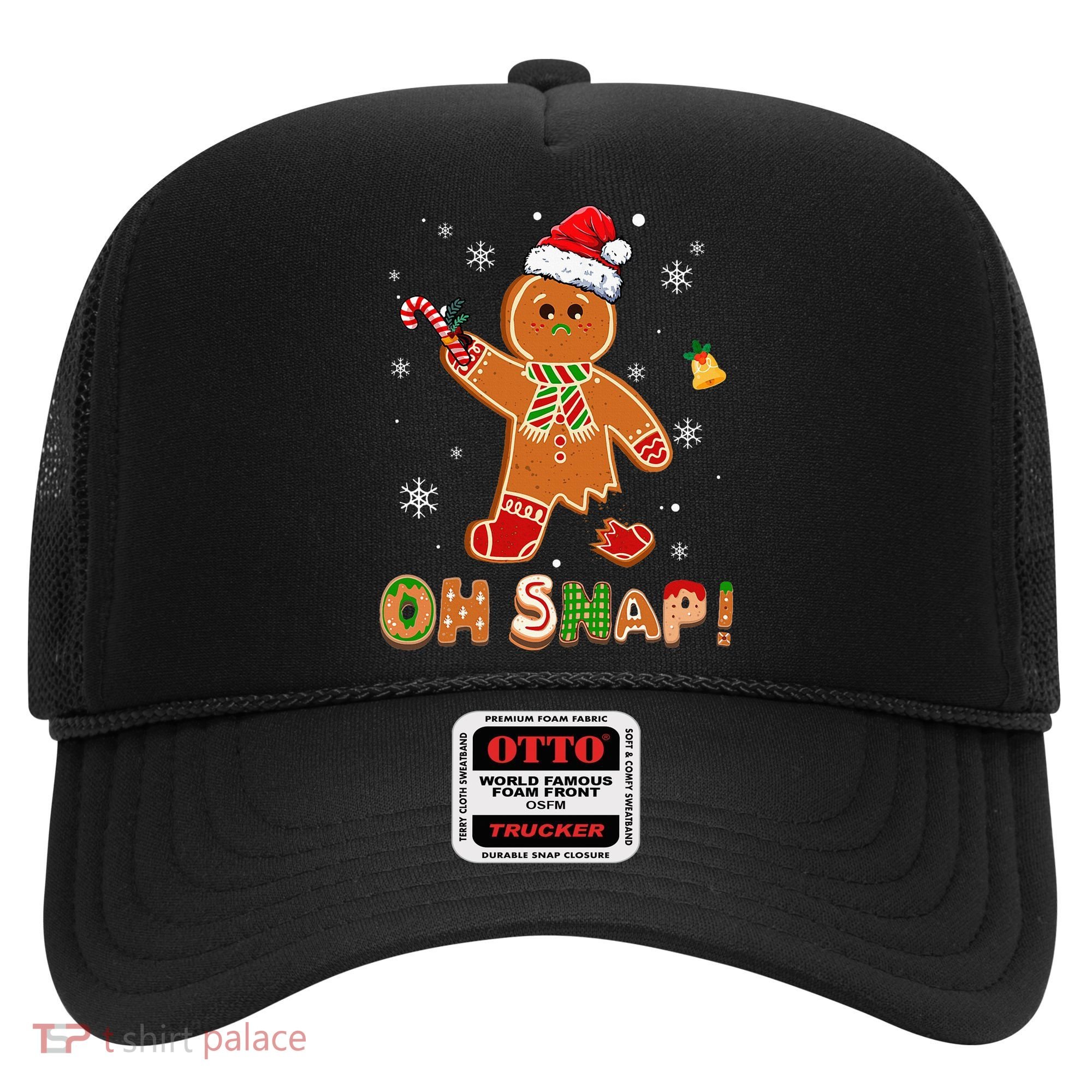 Oh Snap Gingerbread Christmas holiday  Hat