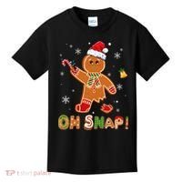 Oh Snap Gingerbread Christmas holiday  Kids T-Shirt thumb 0