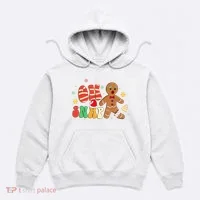Oh Snap Gingerbread Man Funny Christmas Xmas Hoodie thumb 0