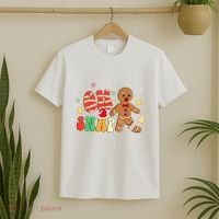 Oh Snap Gingerbread Man Funny Christmas Xmas T-Shirt thumb 2