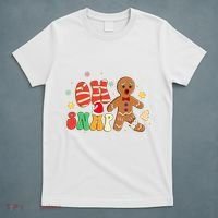 Oh Snap Gingerbread Man Funny Christmas Xmas T-Shirt thumb 5