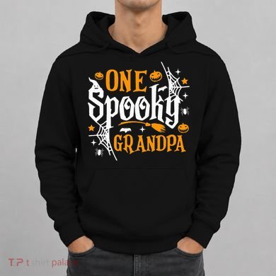 One Spooky Grandpa Funny Halloween Matching Family Hoodie