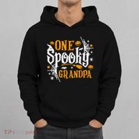 One Spooky Grandpa Funny Halloween Matching Family Hoodie thumb 0