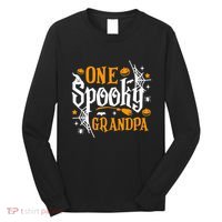 One Spooky Grandpa Funny Halloween Matching Family Long Sleeve Shirt thumb 0