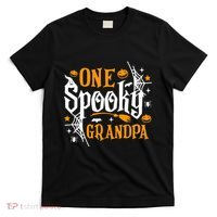 One Spooky Grandpa Funny Halloween Matching Family T-Shirt thumb 0