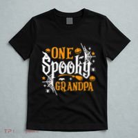 One Spooky Grandpa Funny Halloween Matching Family T-Shirt thumb 5