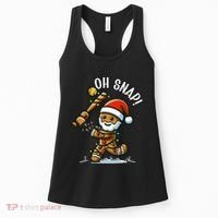 Oh Snap Gingerbreadman Christmas Softball Women's Tank Top thumb 0