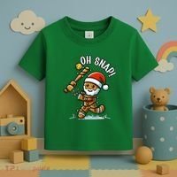 Oh Snap Gingerbreadman Christmas Softball Toddler T-Shirt thumb 3