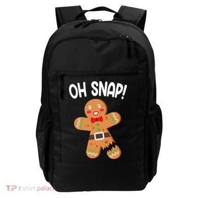 Oh Snap Gingerbread Funny Christmas Backpack