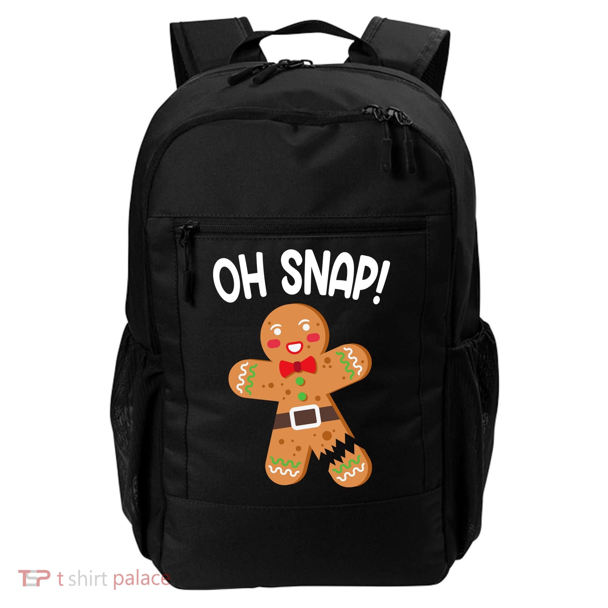 Oh Snap Gingerbread Funny Christmas Backpack
