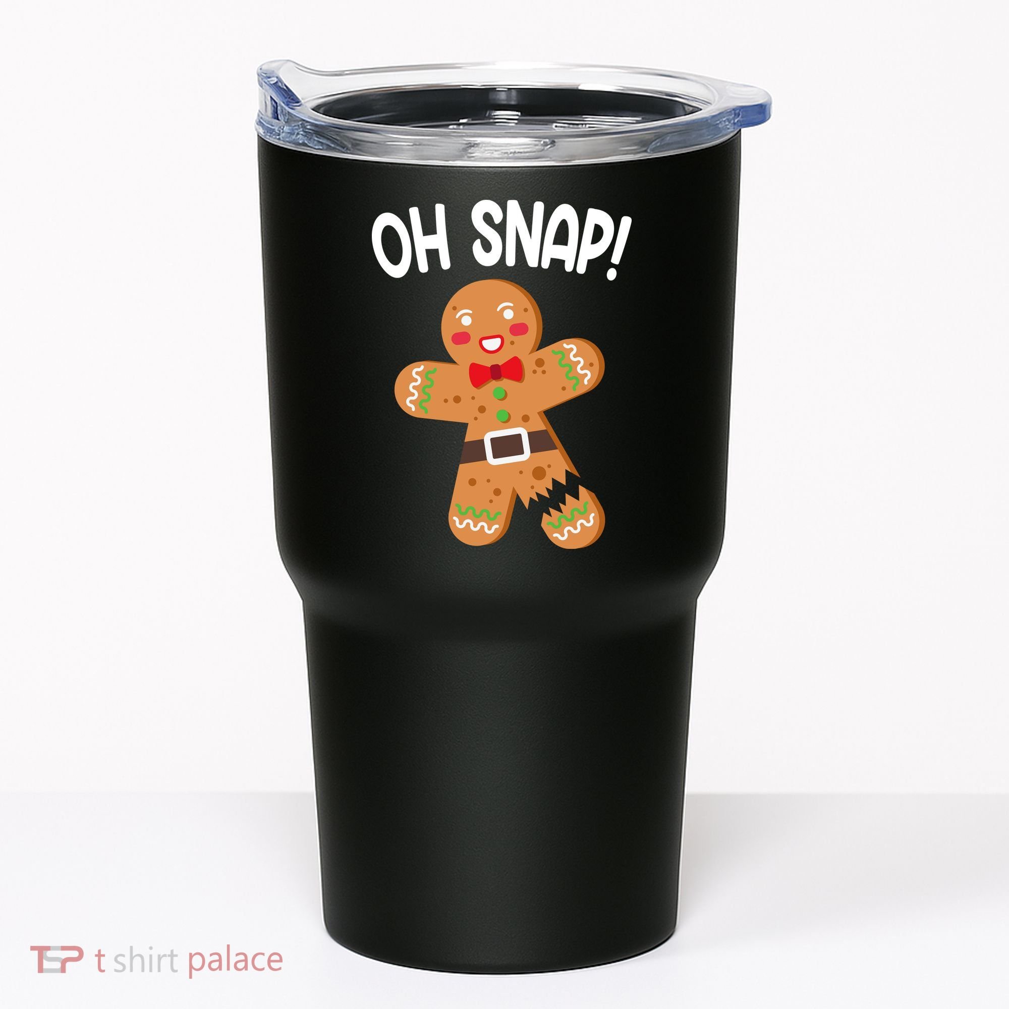 Oh Snap Gingerbread Funny Christmas Tumbler