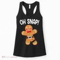 Oh Snap Gingerbread Funny Christmas Women's Tank Top thumb 0