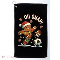 Oh Snap Gingerbreadman Christmas Soccer Golf Towel thumb 0