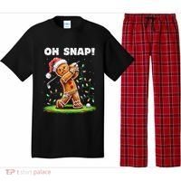 Oh Snap Gingerbreadman Golfer Golf Christmas Golfing Pajama Set thumb 0