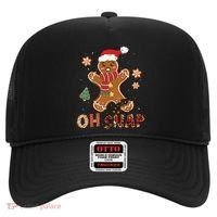 Oh Snap Gingerbread Man Funny Christmas Xmas Hat thumb 0