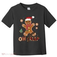Oh Snap Gingerbread Man Funny Christmas Xmas Toddler T-Shirt thumb 0