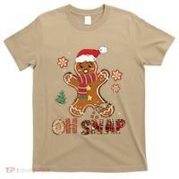 Oh Snap Gingerbread Man Funny Christmas Xmas T-Shirt thumb 0