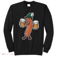 Oktoberfest Sausage Germany Lederhosen Bier Beer Sweatshirt thumb 0