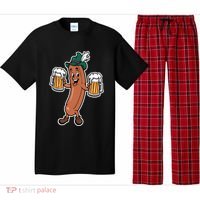 Oktoberfest Sausage Germany Lederhosen Bier Beer Pajama Set thumb 0