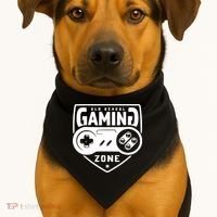 Old School Gaming Zone USA-Made Doggie Bandana thumb 1