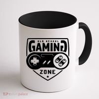 Old School Gaming Zone Coffee Mug thumb 1