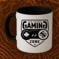 Old School Gaming Zone Coffee Mug thumb 2