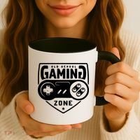 Old School Gaming Zone Coffee Mug thumb 3