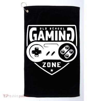 Old School Gaming Zone Golf Towel