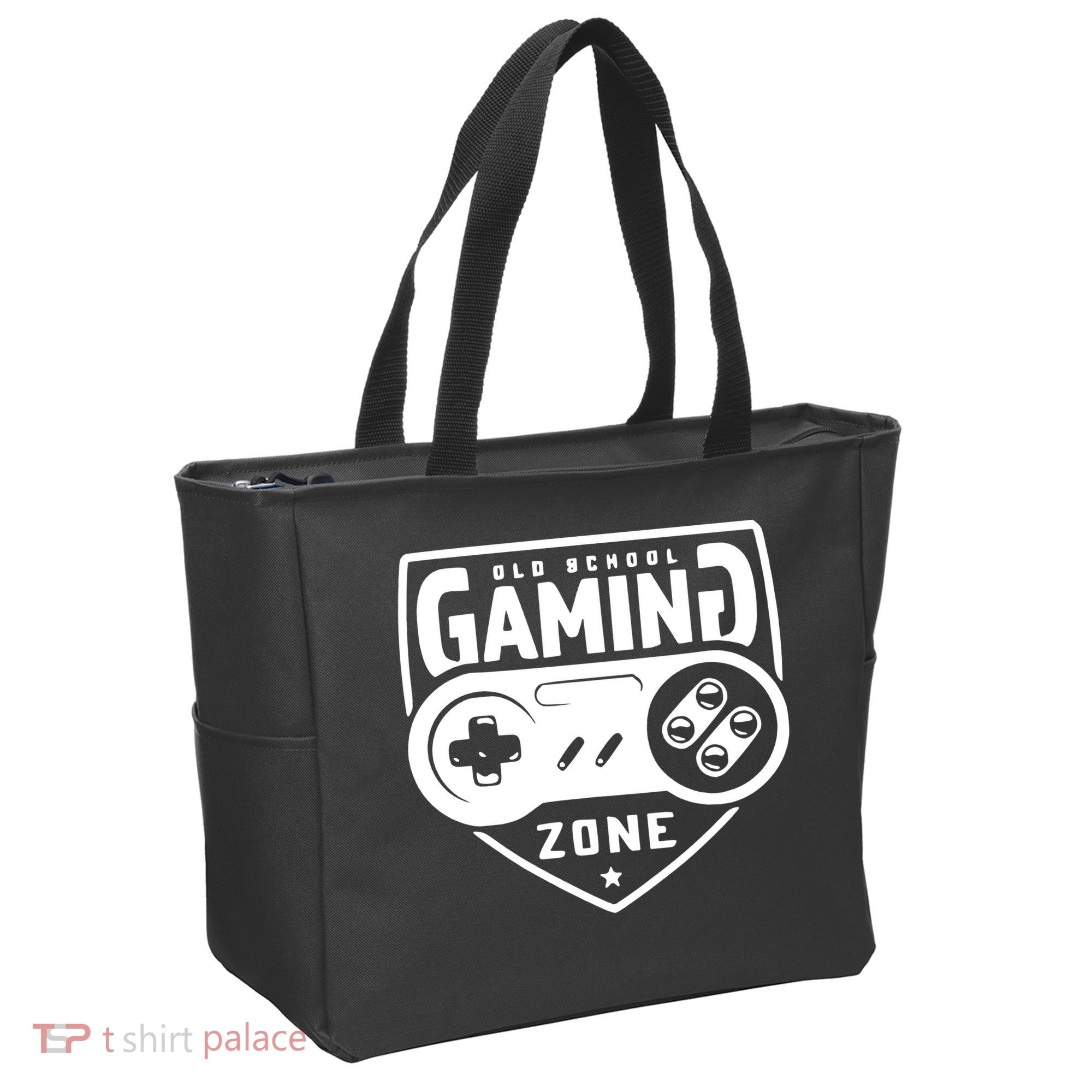 Old School Gaming Zone Tote Bag