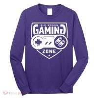 Old School Gaming Zone Long Sleeve Shirt thumb 0