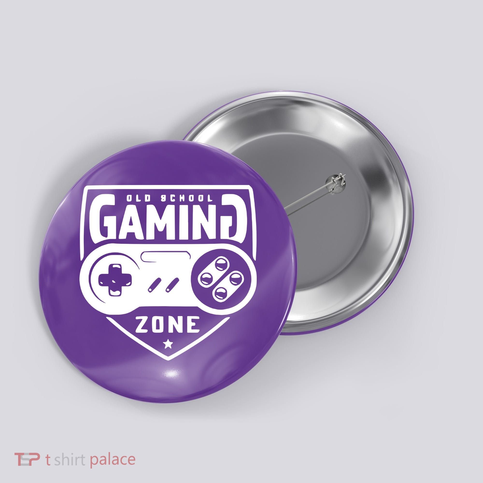 Old School Gaming Zone Button