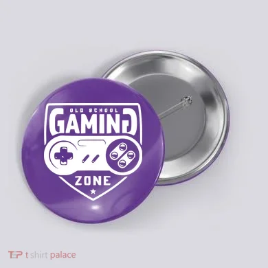 Old School Gaming Zone Button