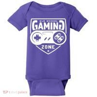 Old School Gaming Zone Baby Bodysuit thumb 0