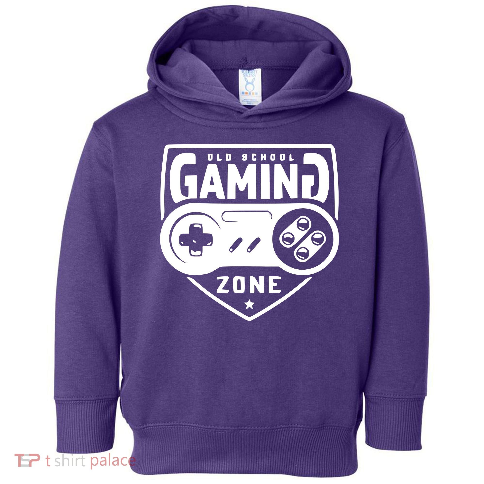 Old School Gaming Zone Toddler Hoodie